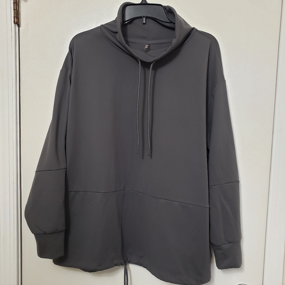 Gray hoodie 1X